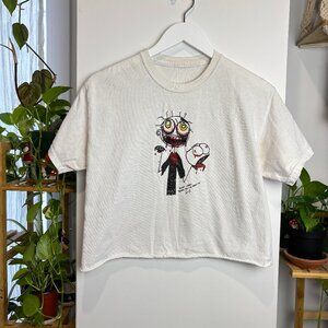 2000's‎ Cropped Artwork T-shirt Size Medium
